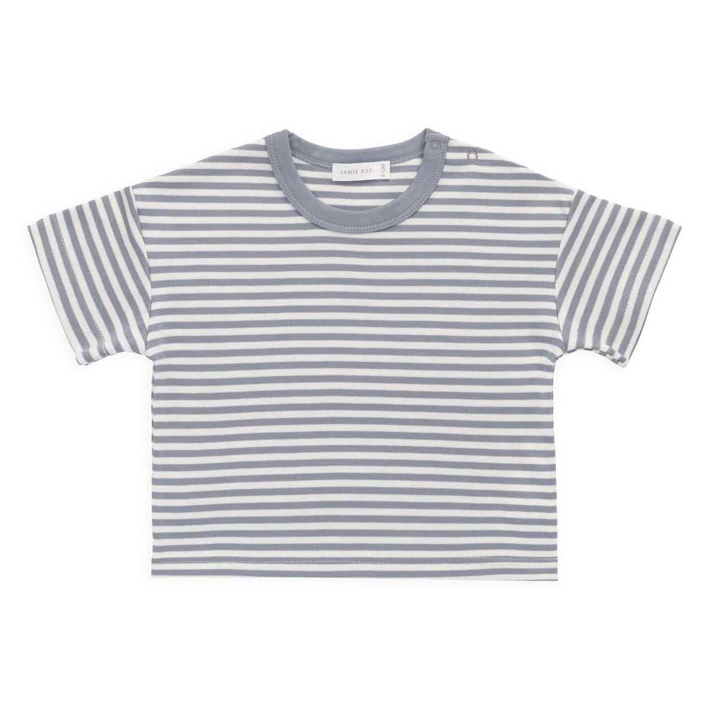 Jamie Kay Pima Cotton Wesley Tee 0-2Y